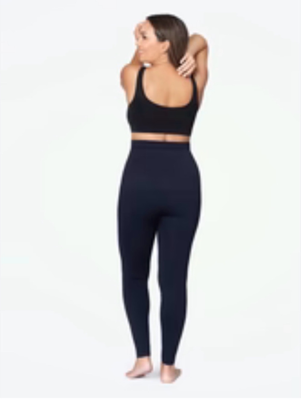 Empetua High-Waist Black Sculpting Shapewear Leggings size XXL